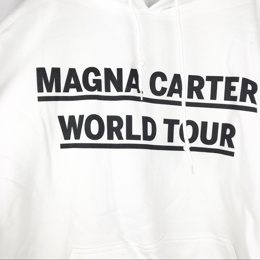 Magna Carter World Tour Hoodie Jay Z Band Graphic - Picture 2 of 6